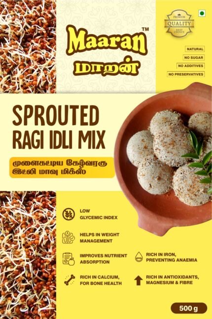Sprouted Ragi Idli Mix