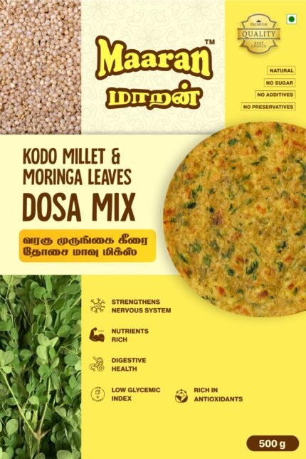 Kodo Millet & Moringa Leaves Dosa Mix