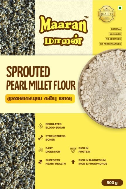Sprouted Pearl Millet Flour