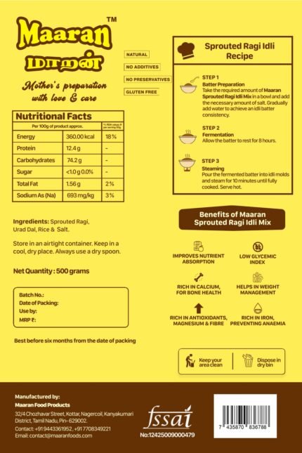 SproutedRagiIdliRecipe