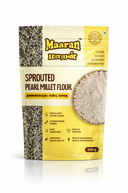 Sprouted Pearl Millet Flour (500 gm)