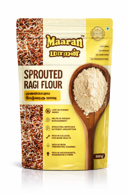 Sprouted Ragi Flour (500 gm)